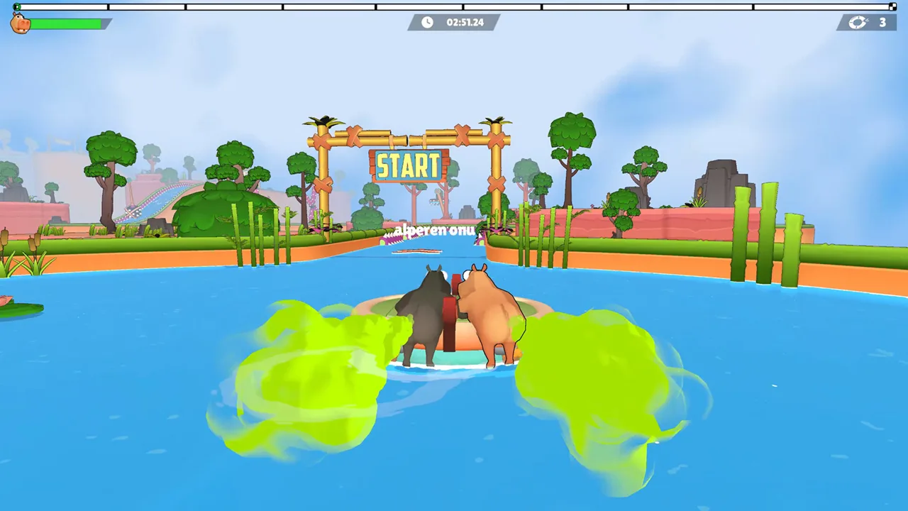 Fart Together — Choose Between Co-op, Competitive, and Local Play