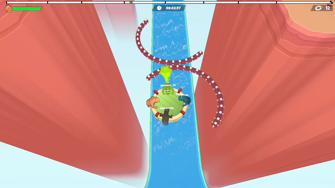 Fart Together — Learn How Your Inputs Move the Raft